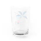 8anna storeのHAPPY HAPPY HAPPY！上を向いて笑おう！夏バージョン Water Glass :back