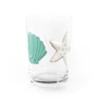 SAMUEL COOKIESの貝殻とヒトデのアイシングクッキー Water Glass :back