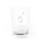 つきのくろのてふてふをみるぺんぺん Water Glass :back