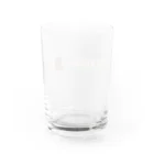 くま屋 －KUMAYA－のKUMAロゴ Water Glass :back