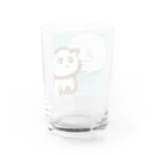 myssimoのねこぎちゃん　～ギター柄の猫～ Water Glass :back