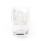 まの間の薔薇・陽光 Water Glass :back