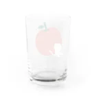merrylaughのりんごと子猫ちゃん グラス反対面