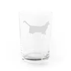 イワシペンのWHITE SOCKS Water Glass :back