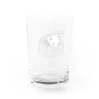田中ザビエル世界のどうぶつの退廃的パンダンボール Water Glass :back