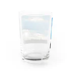 グリーンフィールドの東京夜明 Water Glass :back