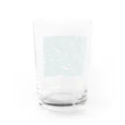 そちもち展のえのぐ白 Water Glass :back