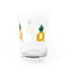 BeArtSuzumaruのパイナップルMOZU/KOFUN Water Glass :back