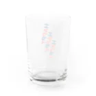 8anna storeのHAPPY HAPPY HAPPY！縦バージョン Water Glass :back