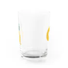 BeArtSuzumaruのパイナップルMOZU/KOFUN Water Glass :back