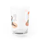 poshamixのラッコとカワウソのおでかけ Water Glass :back