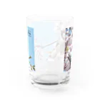 CHICHI&CAMERAのスズメ Water Glass :back