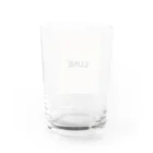 LUNEのシンプルアイテム Water Glass :back