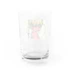 いぶひひひのして寝よう Water Glass :back