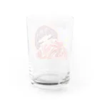 お肉屋さんのオフトン Water Glass :back