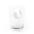 パンダヤサンのウーパリウムシャボン玉・黒 Water Glass :back