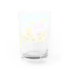 dragonpinkのどらごんにゃシリーズ Water Glass :back