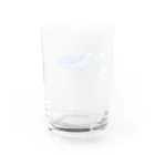 sHiKimaruの碧い紋様 ”BLUE WAVE” Water Glass :back