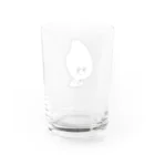 mako aiga＋米粉カフェてぃだの【てぃだ × mako aiga】ちゅらくみ ちゃん ボディ Water Glass :back