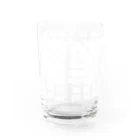 9bdesignのサカナ偏の漢字のアレ Water Glass :back