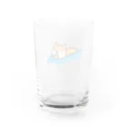 しばじるしデザインの泳ぐ！しばいぬ Water Glass :back