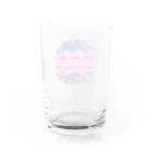 macaronマカロン🍯のmacaronは好きですか？ Water Glass :back