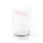 LONESOME TYPE ススのCANDY (RedApple) Water Glass :back