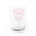 ACA oldschool tatsのPink panther Water Glass :back