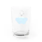 オシッコマンのうみびらき女 Water Glass :back