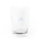 Tototonoお店のくまちゃん～青いお出かけ服～ Water Glass :back