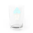 マクマク屋のお絵かきのソフトクリームのSOFUTOくん！！ Water Glass :back