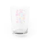 ORIちゃんの笑う門には福来る Water Glass :back