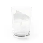 よっちーStoreのスズキくん Water Glass :back