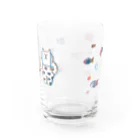 ごろごろにゃんすけのごろごろにゃんすけと魚たち Water Glass :back