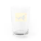 万国国旗ショップの清(大清帝国) Water Glass :back
