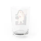 イギリスチョコスキーのキャバリアキングチャールズスパニエル(retro) Water Glass :back