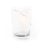 ガモさんのシャケ Water Glass :back