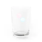 もものはな屋のつやつやくらげ Water Glass :back