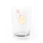 ナゲットくんのプリティショップの朝のおめかしナゲット君 Water Glass :back