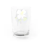 か〜ごのドクダミの花 Water Glass :back