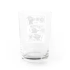 tAo商店の忍者と手裏剣 Water Glass :back