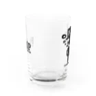 金子典生のフリップ君 Water Glass :back