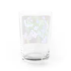 水彩屋の紫陽花（生花） Water Glass :back