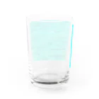 あおすみのエメラルドグリーンの魚群 Water Glass :back