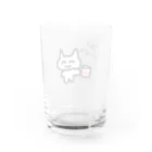 堕天使ストアのバーボンを飲む猫 Water Glass :back