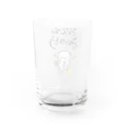 Yuu & Miiのお父さんありがとう(う～ぱ～る～ぱ～) Water Glass :back