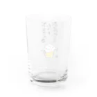 Yuu & Miiの父の日(ビール君) Water Glass :back