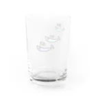 くらの色々屋さんの生魚さん×3 Water Glass :back