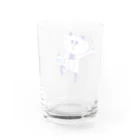 パパンがパンダ！【公式】のさいえんてぃすと Water Glass :back