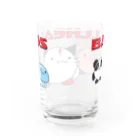 ゴロニャーのダサT屋さんのボールヘッズ　初期メンバーグッズ Water Glass :back